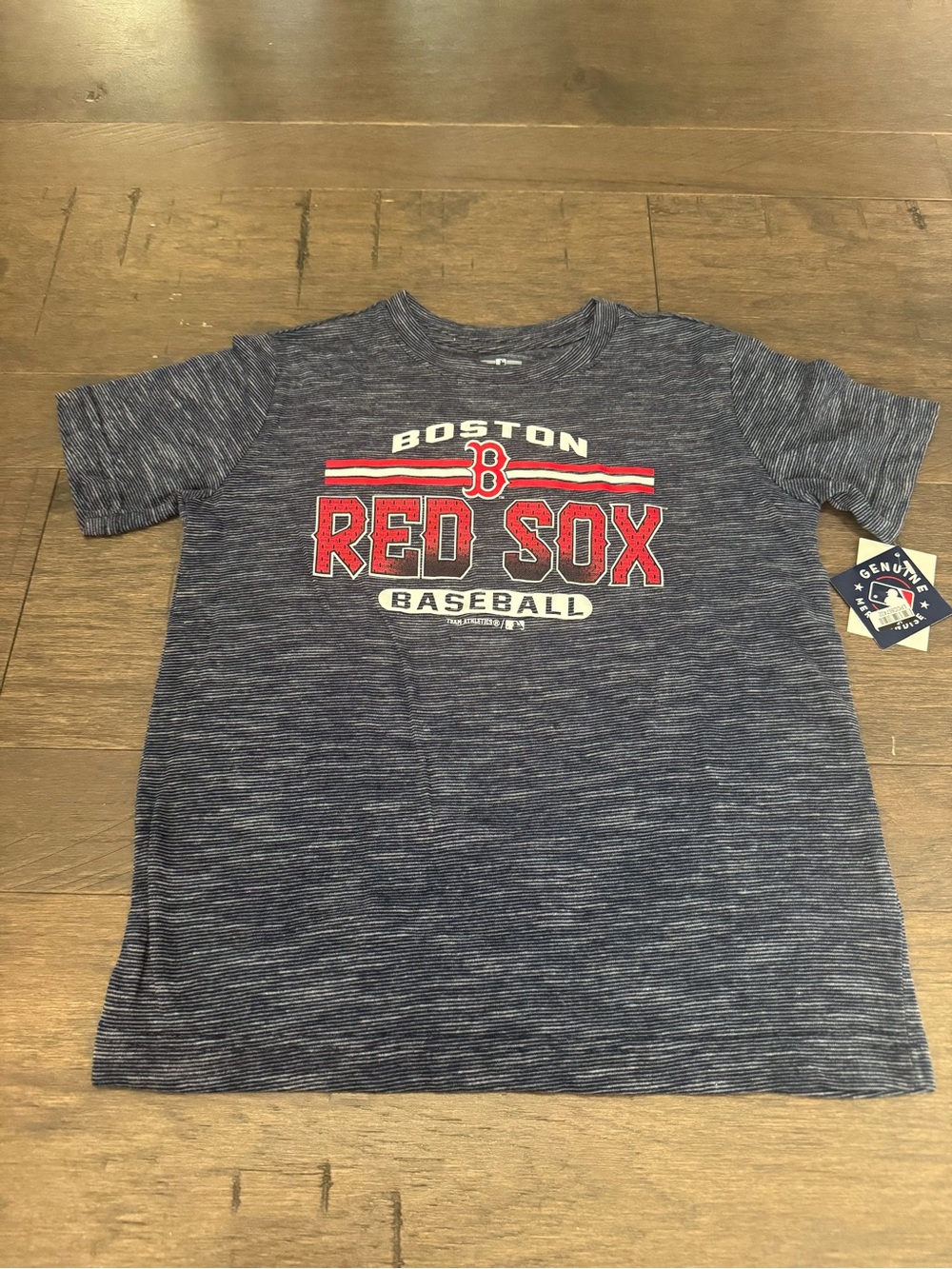 Boston Red Sox Kids' Navy Heather Graphic Tee